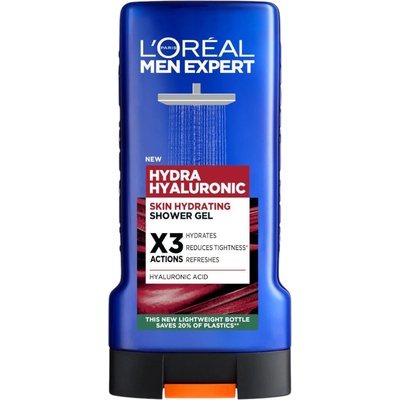 L'Oréal men expert мъжки душ гел, Hydra Hyaluronic, 300мл