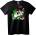 NOONEBRAND Тениска Череп и Лози - 3XL, White