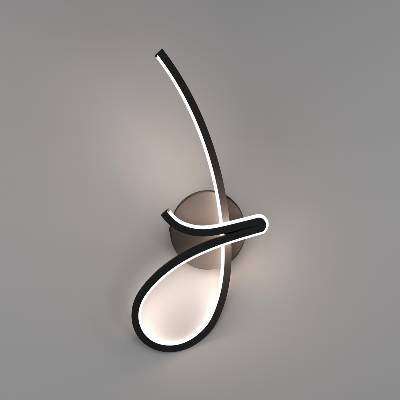 902347 -LED стенен аплик CARDONCITO LED/12W/230V 2700/4000/6500K черен (EG902347)