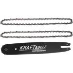 Kraft&Dele Шина за трион + 2 вериги 40 см 16" 10121 (kd10152)