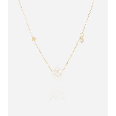 Zag Bijoux Oceľová retiazka s príveskom v tvare kvetu SNS25467-01SEL