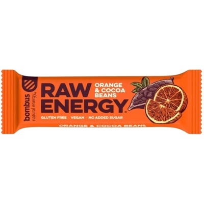 Bombus Raw energy Pomeranč a kakaové boby 50 g