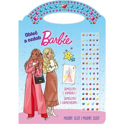 Barbie - modrý sešit/zošit
