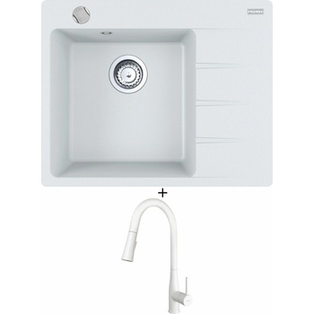 Set Franke CNG 611-62 TL/2 + Deante LUKRECJA BDH A72M