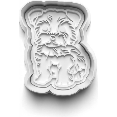 Vykrajovačka - yorkshire terrier 9x6 cm