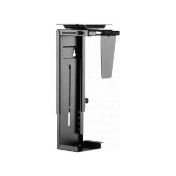 TECHLY Стойка за централен модул Techly Techla, Регулируема, Въртяща се, Черен