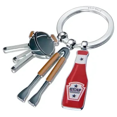 TROIKA Ключодържател Troika-BBQ (KR26-03/CH)