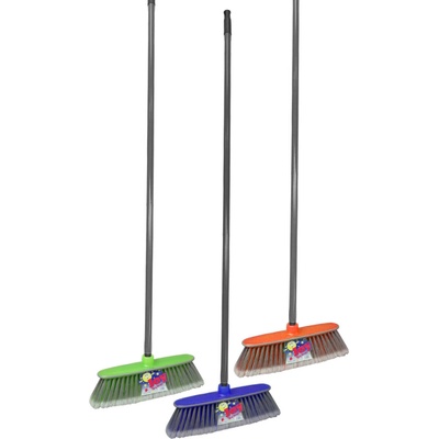 Makro Metla de Lux s rúčkou rôzne farby