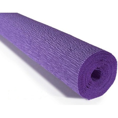 Italský krepový papír Cartotecnica Rossi 180g (50 x 250cm) - fialová 17E/2 – Zboží Dáma