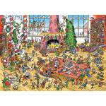 Cobble Hill - Puzzle Family Puzzle: Elves at Work - 350 piese