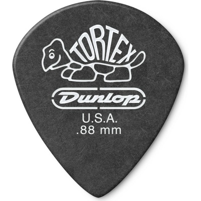 Dunlop 482-088 TORTEX PITCH BLACK JAZZ III PICK .88MM - trsátko