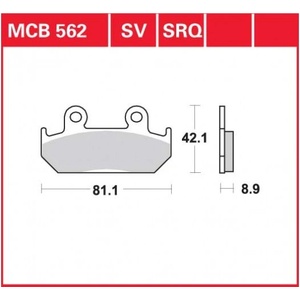  TRW MCB 562 SV (mcb562sv)