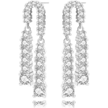 Silenti Jewelry Сребърни обеци "Искра