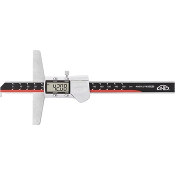 Image 1 of K-MET Дигитален дълбокомер с пета K-MET 2051-05-300 ABZ Design - 300 mm, 0.01 mm (2051-05-300)