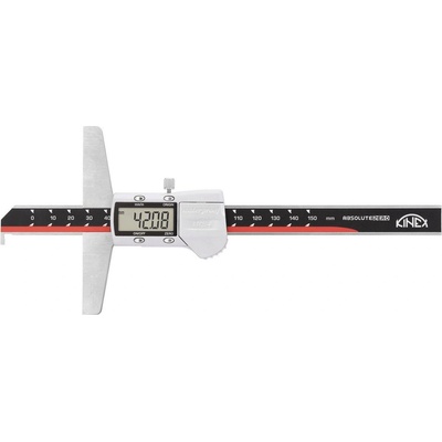 K-MET Дигитален дълбокомер с пета K-MET 2051-05-300 ABZ Design - 300 mm, 0.01 mm (2051-05-300)