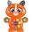 Infunbebe Интерактивно коте с ефекти 16 см (050605)