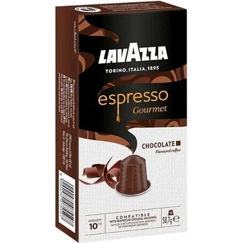 8 бр. алуминиеви кафе капсули Lavazza Espresso Gourmet chocolate съвместими с Nespresso®