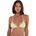 Hurley Triangle Print bikini top - Yellow (Macadamia)