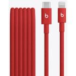 Beats Audio USB-C to Lightning Woven Cable (1.5 m) - Rapid Red (mfeh4zm/a)