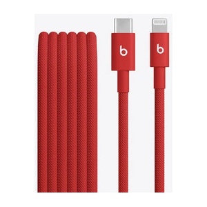 Beats Audio USB-C to Lightning Woven Cable (1.5 m) - Rapid Red (mfeh4zm/a)