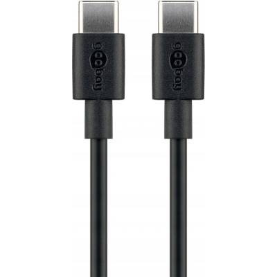 Goobay 51243 USB, USB 2.0 USB C, 2m, černý