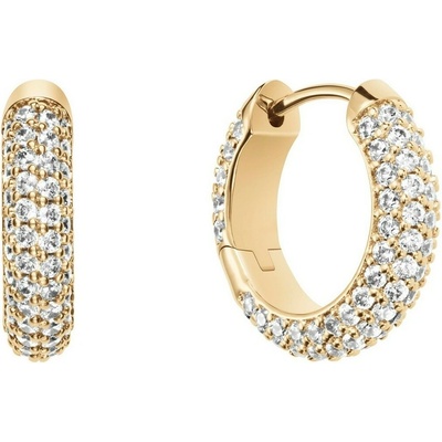 Дамски златни стоманени обеци "Кръгове" Daniel Wellington Daniel Wellington | Zlaten | ЖЕНИ | ЕДИН РАЗМЕР