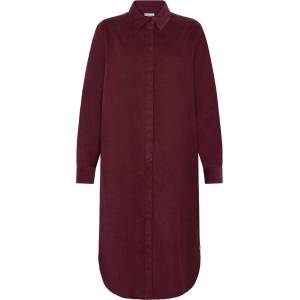 KnowledgeCotton Apparel Дамска рокля KnowledgeCotton Apparel Women's Corduroy Mid Len. 26 Wales Dress - Fig - размер XS (134-1728-0111)