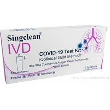 Hangzhou Singclean COVID 19 Test Kit Colloidal Gold Method 1 ks