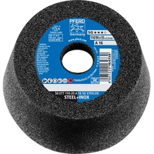 Pferd Brusný hrncový kotouč kuželový 110x20x22,23 mm Z16 4007220164730