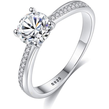 Silenti Jewelry Сребърен пръстен "Маниер" - 6 - 52мм (16.6мм диам. )