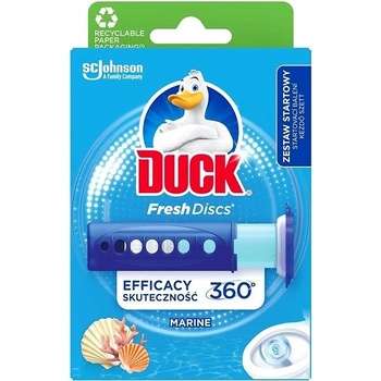 Duck Fresh Discs čistiaci gél na toalety s vôňou mora Marine 36 ml