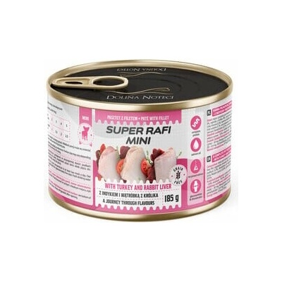 Super Rafi Mini s morčacou a králičou pečeňou 185 g