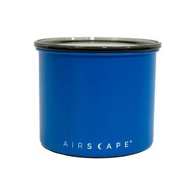 AirScape dóza na kávu matne modrá vzduchotesná 250 g