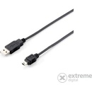 Equip 128521 USB 2.0 A->Mini5P kábel, samec/samec, 1,8m