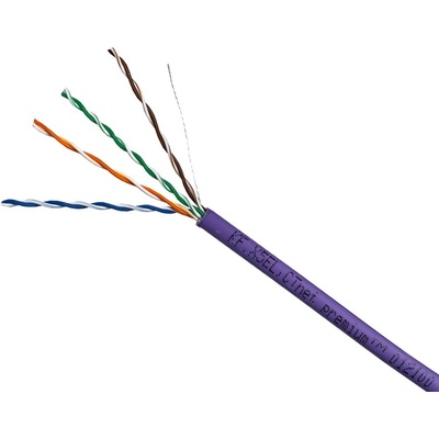 Solarix SXKD-5E-UTP-LSOH CAT5E UTP LSOH, 305m, fialový