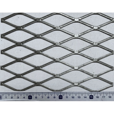 Tahokov oko 62 x 23 x 3 mm, kosočtvercové válcované tl. 2 mm, ocel