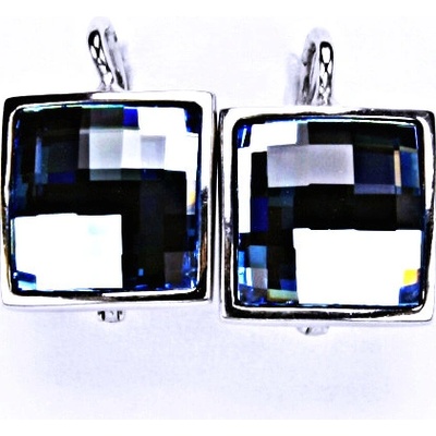 Čištín šperky Swarovski krystal patent akvamarin NK 1305