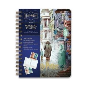 Harry Potter: Magical Places 12-Month Undated Planner (ISBN: 9798886639063)