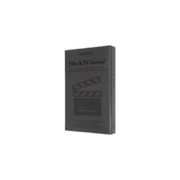 Moleskine Germany GmbH Moleskine Passion Journal - Film & TV, Large/A5, Fester Einband, Dunkelgrau