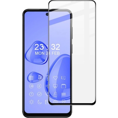 Удароустойчив стъклен протектор покриващ целия екран марка IMAK Pro за Motorola G53 5G - с черна рамка