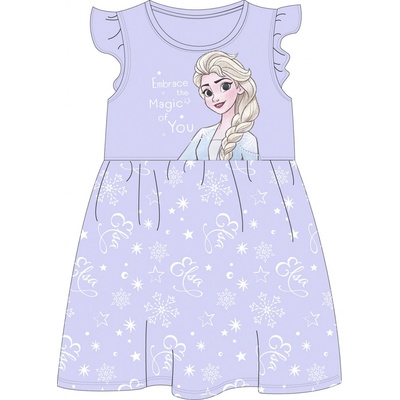 Frozen licencia dievčenské šaty Frozen 5223C387W fialková