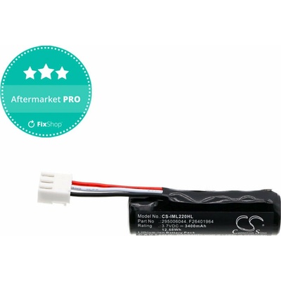 Baterie pro Ingenico IWL220, 255, 258, 280, Ingenico MOVE 2500, 3000, 3500, 3400mAh, Li-Ion, 3.7V, 295006044, HQ