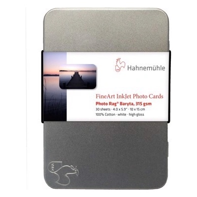Hahnemühle Hahnemühle Photo Rag Baryta Photo cards 315 g/m2 - 10x15 cm - 30 ковчега (10640773)