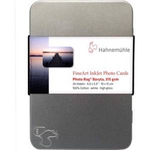 Hahnemühle Hahnemühle Photo Rag Baryta Photo cards 315 g/m2 - 10x15 cm - 30 ковчега (10640773)