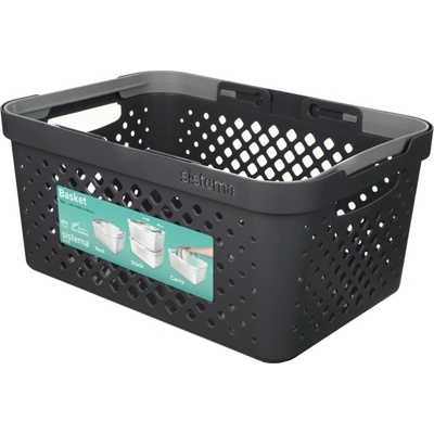 Sistema Viacúčelový košík Basket 18,5 l, šedá