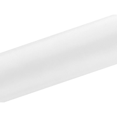 PartyDeco Бял сатен 16 см x 9 м