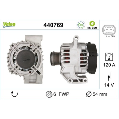 Alternátor VALEO 440769