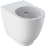 Geberit Acanto - Тоалетна с висока седалка, Rimfree, бяла 500.602. 01.2 (500.602.01.2)