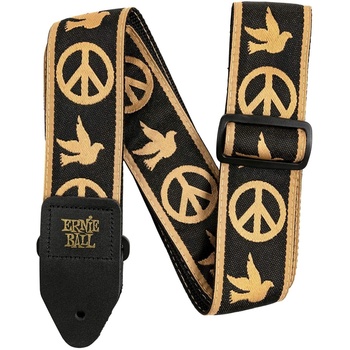 Image 1 of Ernie Ball Classic Jacquard Peace Love Dove Колан за китара (P04613)