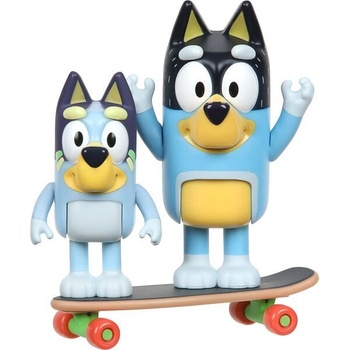 TM Toys Bluey: Комплект за скейтбордисти - Bluey и Бандит (BLU13042)